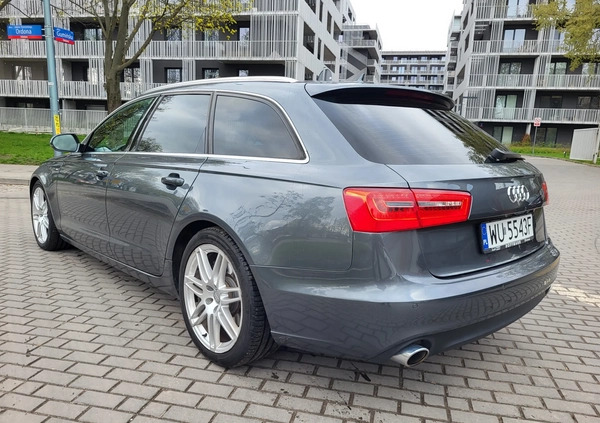 Audi A6 cena 83500 przebieg: 239466, rok produkcji 2012 z Warszawa małe 781